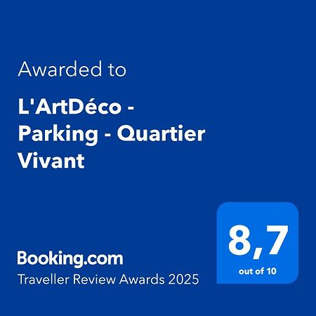 T2 L'Artdeco - Parking - Quartier Vivant Strasbourg Ngoại thất bức ảnh