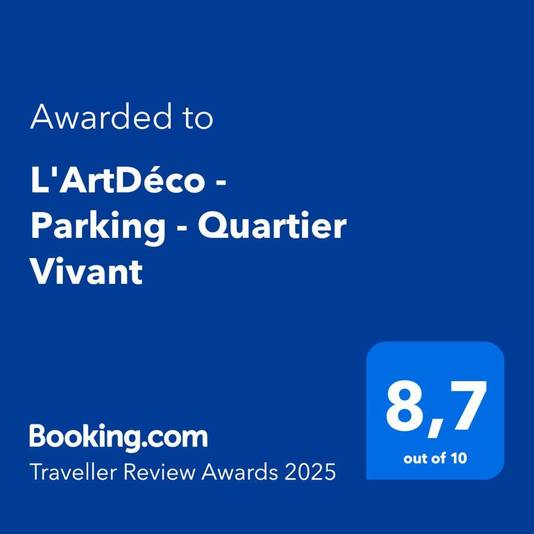 T2 L'Artdeco - Parking - Quartier Vivant Strasbourg Ngoại thất bức ảnh